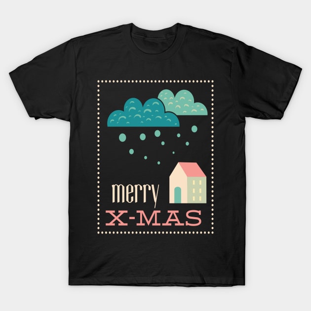 merry xmas T-Shirt by Gigart